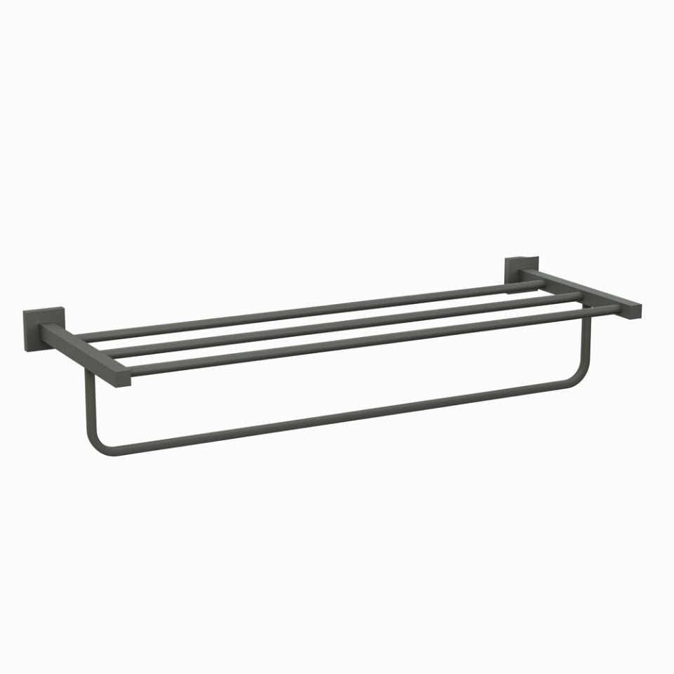 JAQUAR 24 INCHES TOWEL RACK AKP-BLM-35781PS- BLACK MATT
