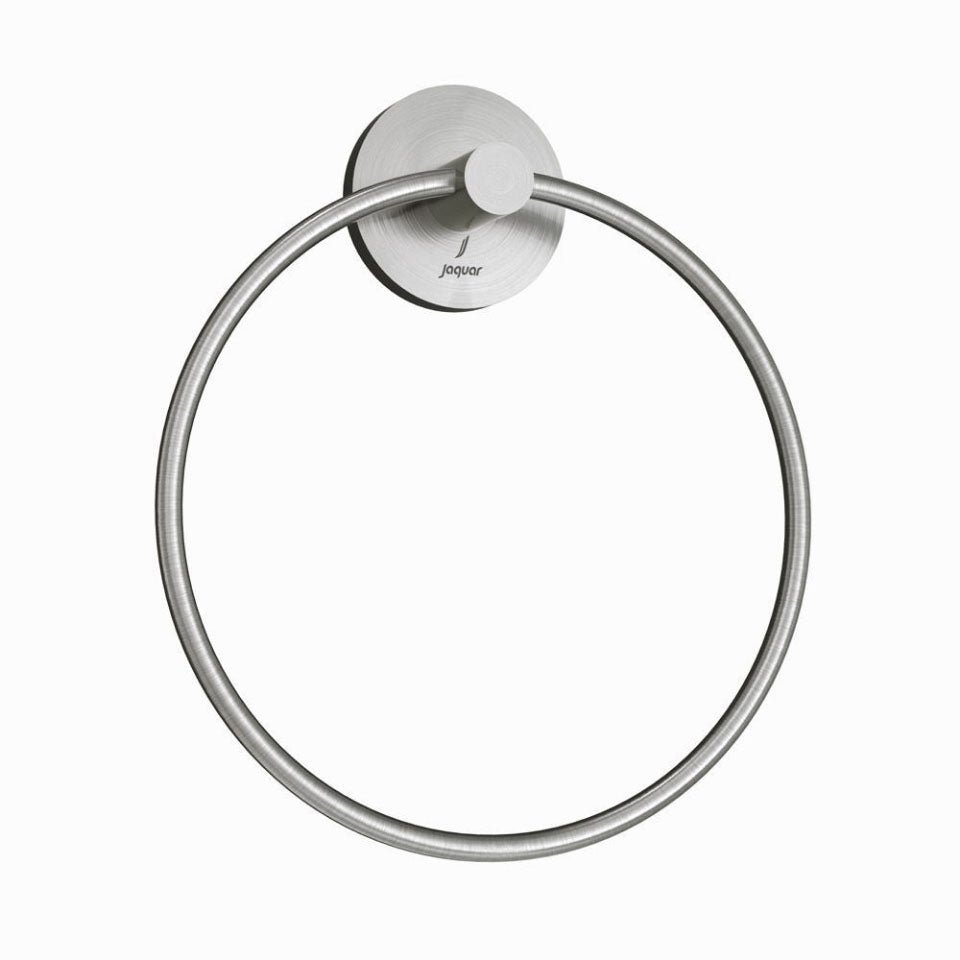 JAGUAR ROUND TOWEL RING WALL FLANGE ACN-SSF-1121BN STAINLESS STEEL