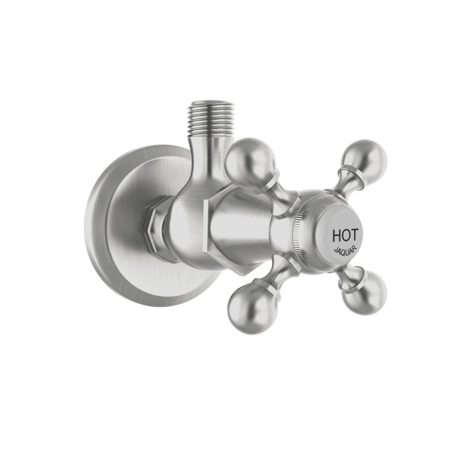 Jaquar Basin Area Angular Stop Cock Queens QQT-SSF-7053: Stainless Steel Finish