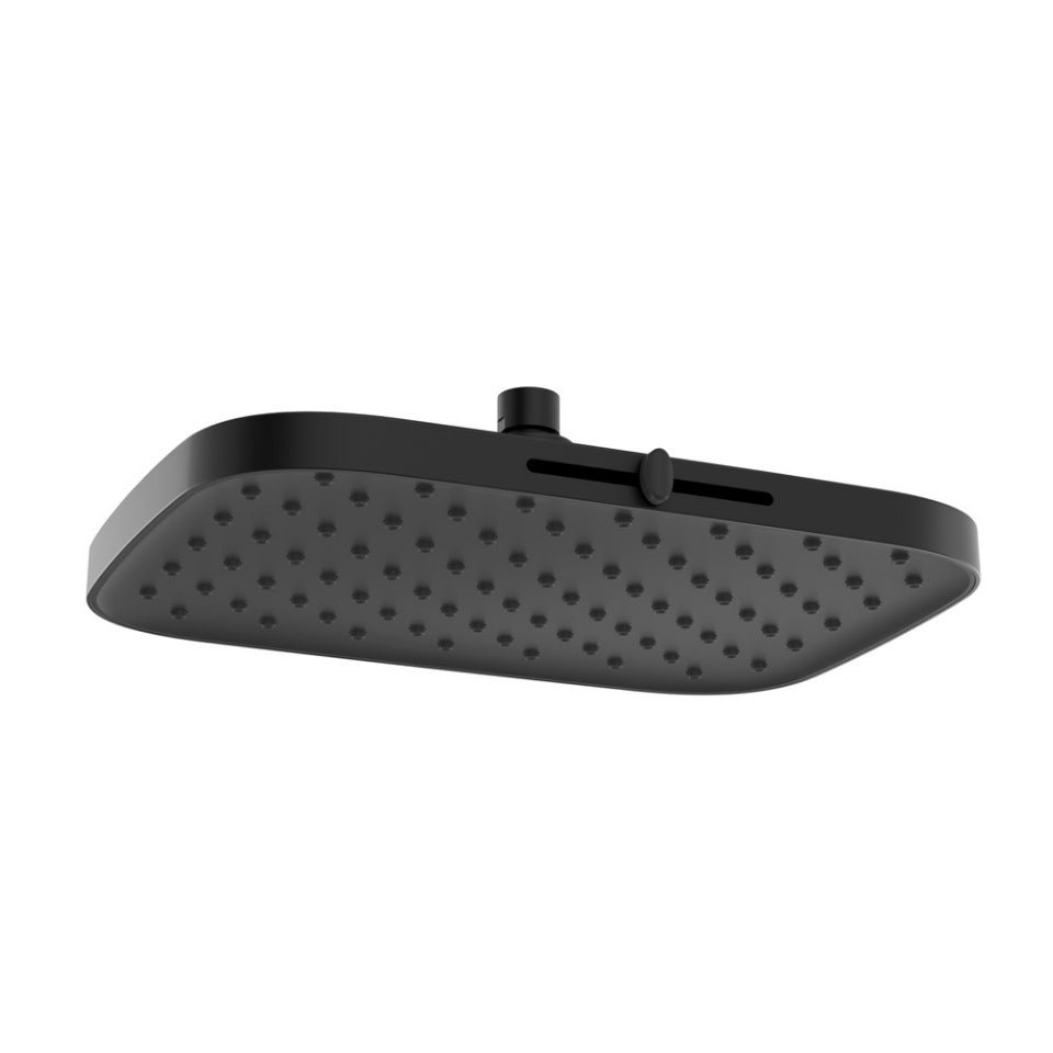 JAQUAR OCTANE SLIDER MULTIFLOW OVERHEAD SHOWER OHS-BLM-1745 - BLACK MATT