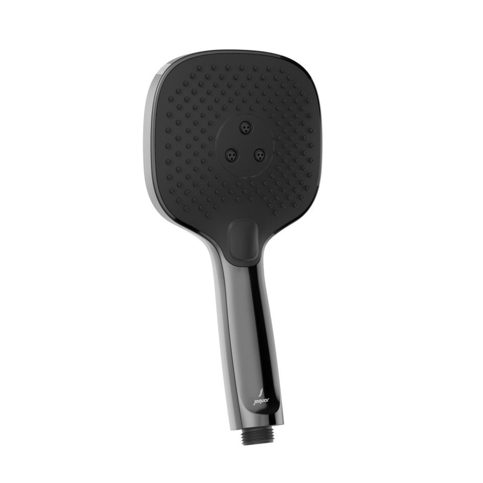 JAQUAR OCTANE ROTOR MULTIFUNCTION TRI FLOW HAND SHOWER HSH-BCH-1777 - BLACK CHROME