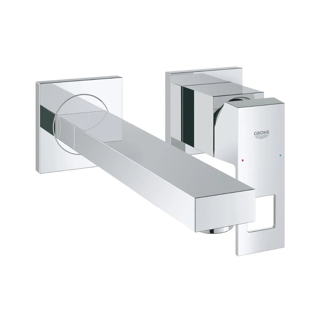 Grohe Wall Mounted Basin Mixer Eurocube 23447000 - Chrome