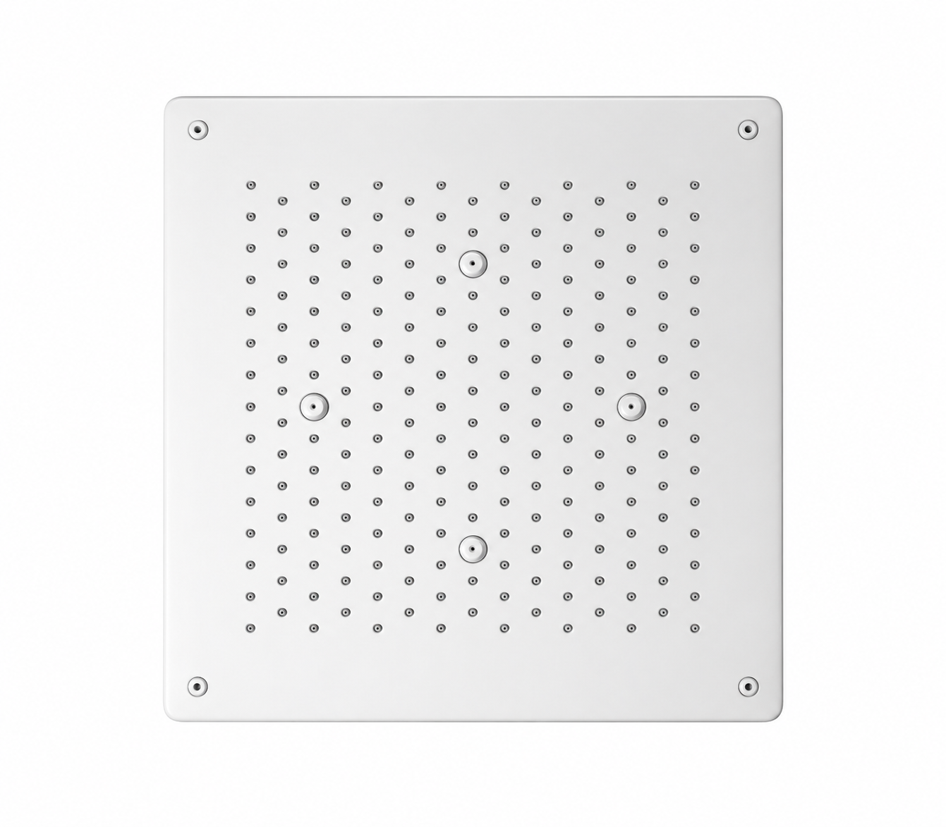 PICASO 2 FLOW OVERHEAD RAIN SHOWER-RAIN & MIST 16X16 INCHES: CHROME