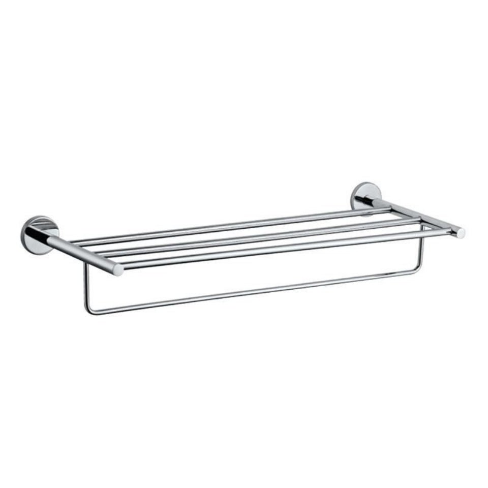 Quakin SS304 Towel Rod 24 inches - Chrome Finish