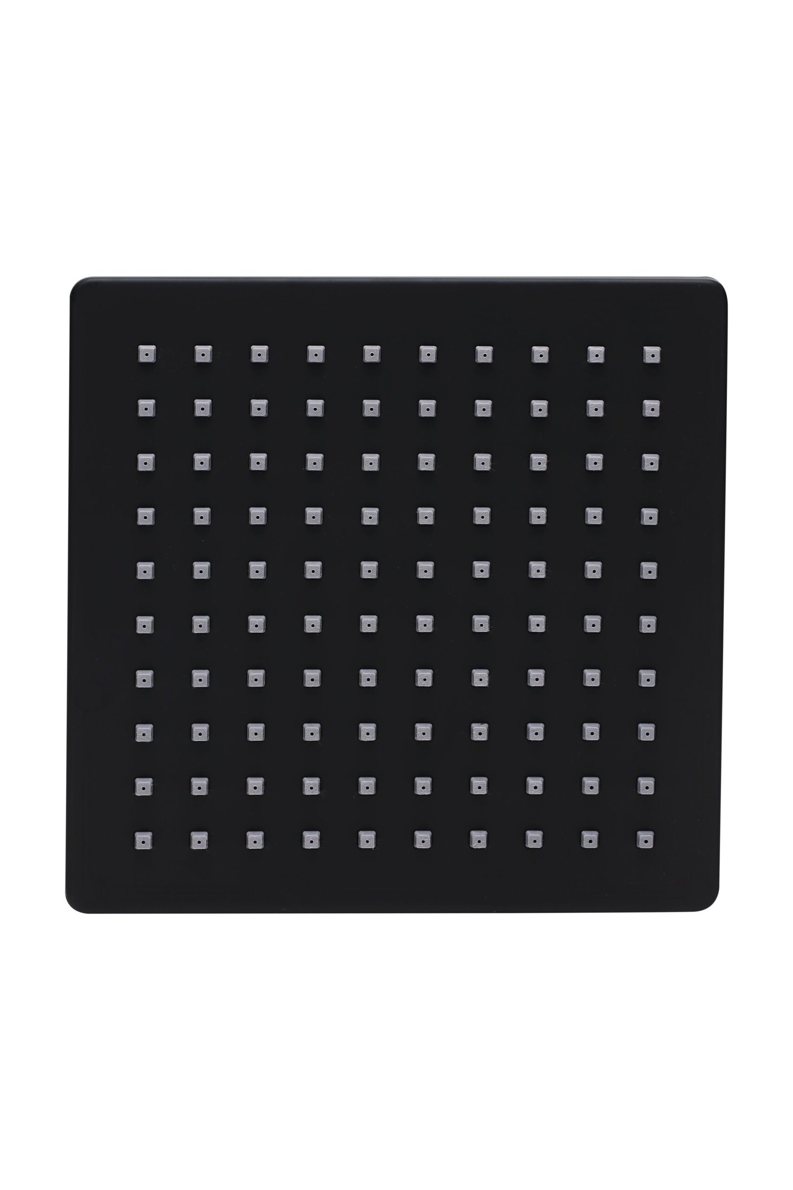 Picaso Elegant Matte Black Rain Shower 12x12