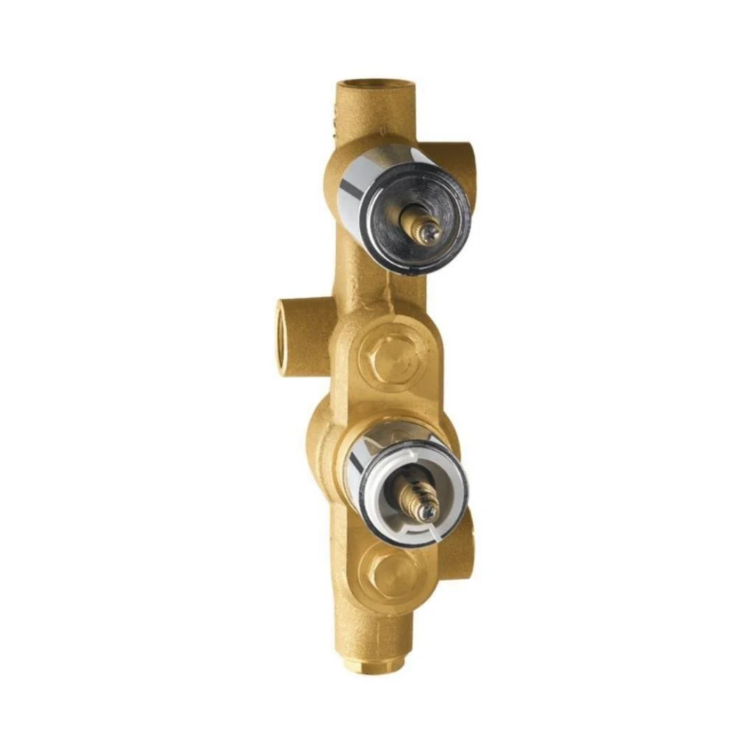 Jaquar 2 Way Thermostatic Diverter Valve Aquamax ALD-CHR-681 - Chrome