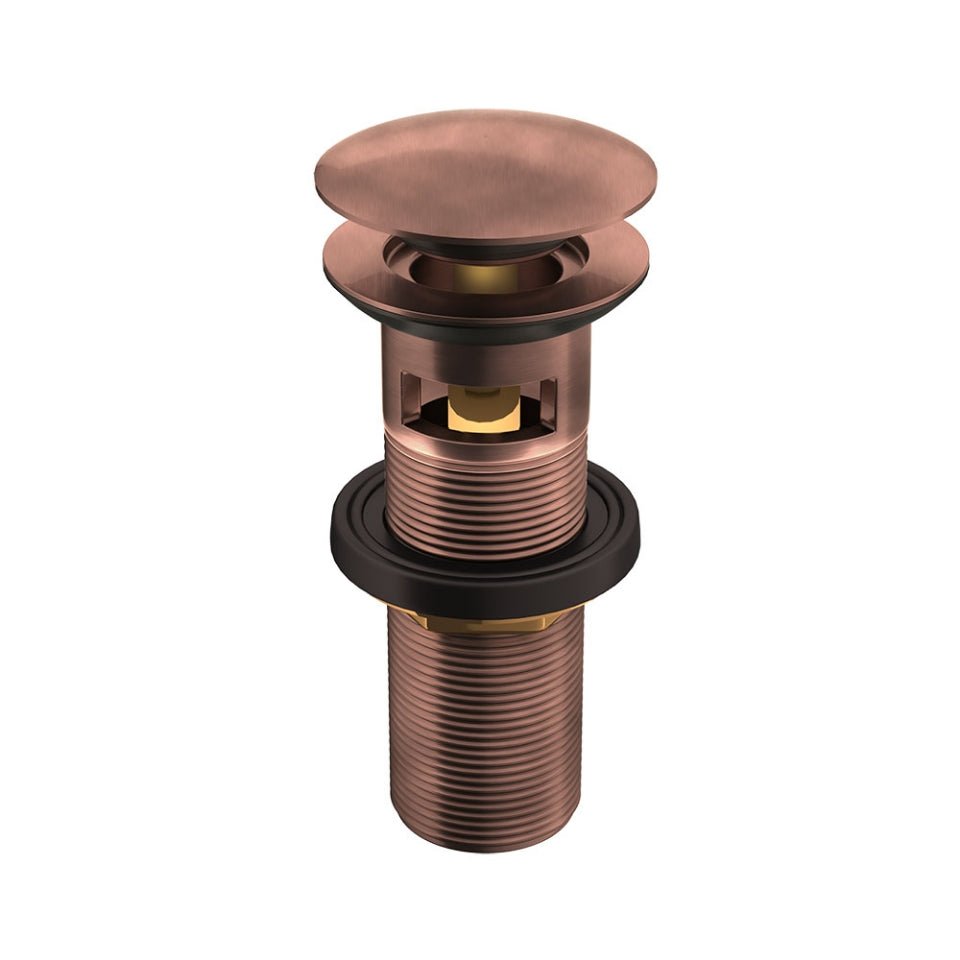 JAQUAR WASH BASIN 5 INCHES POP-UP WASTE COUPLING CLICK CLAK WASTE ALD-ACR-729L130 - ANTIQUE COPPER