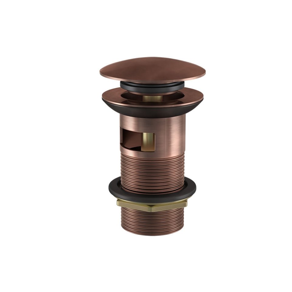 JAQUAR WASH BASIN 3 INCHES POP-UP WASTE COUPLING CLICK CLAK WASTE ALD-ACR-729 - ANTIQUE COPPER