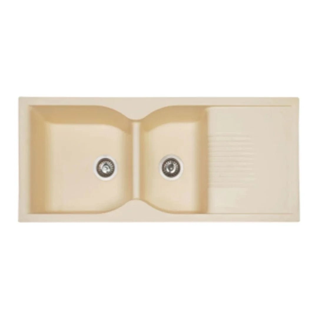 Nirali Quartz Sink Quartz Elite Range AVONA ( 45 x 20 inches ) - Granite Beige