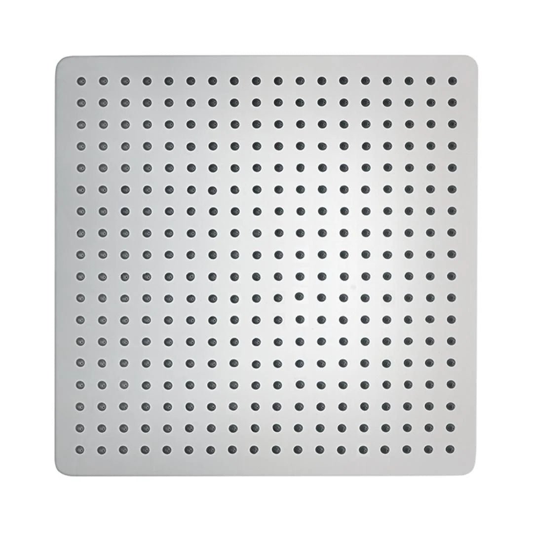 Hindware Single Flow Overhead Shower Geometric Collection F160064 - Stainless Steel