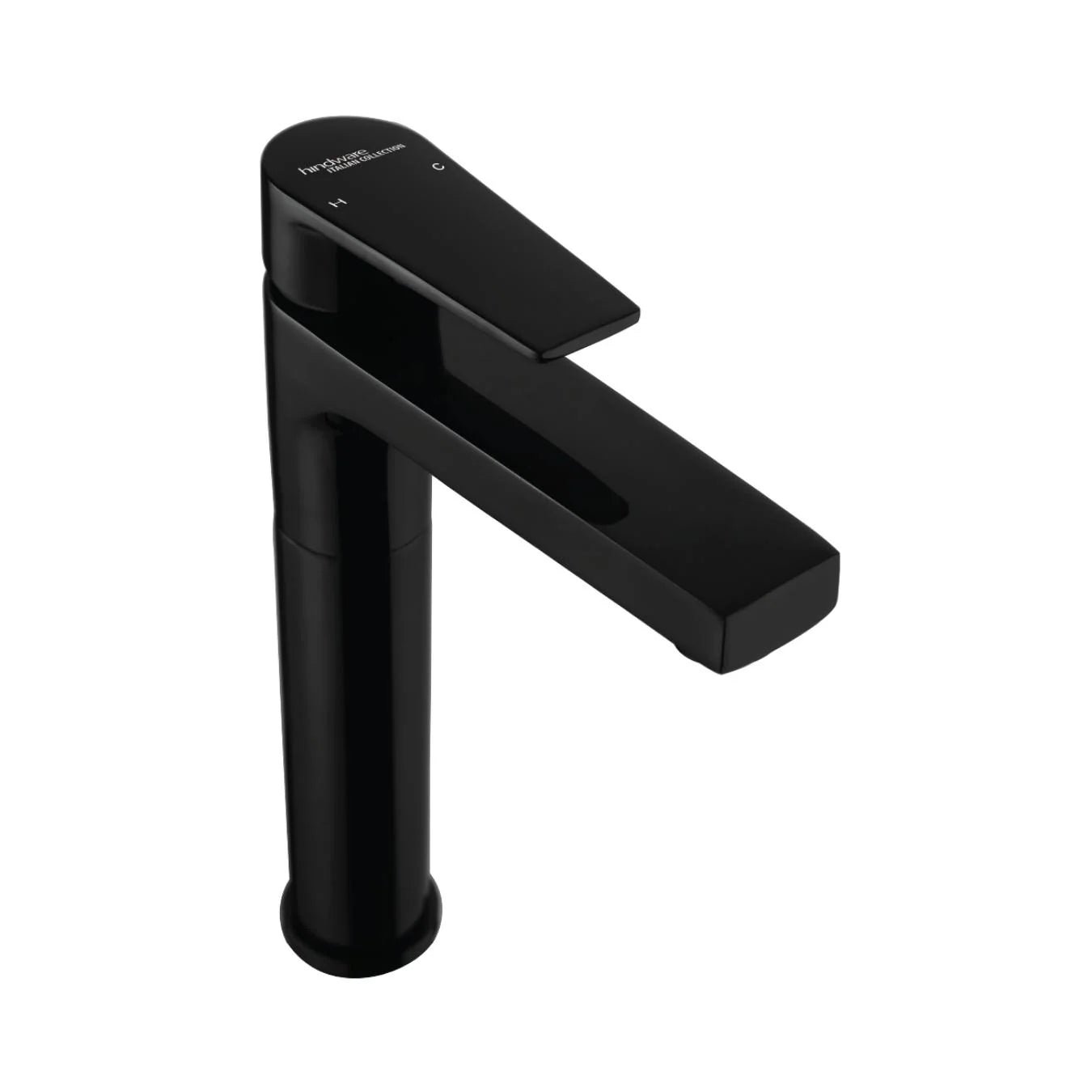 Hindware Table Mounted Tall Boy Basin Mixer Edge F360012GRT - Black Chrome