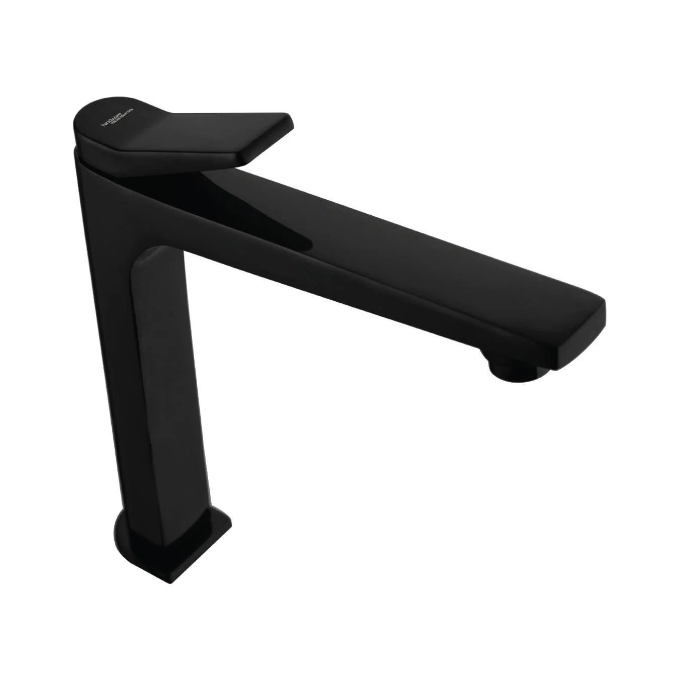 Hindware Table Mounted Tall Boy Basin Tap Edge F410002GRT - Black Chrome