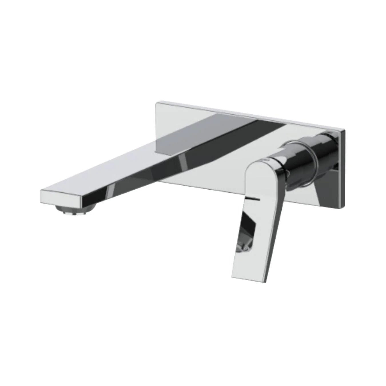 Hindware Wall Mounted Basin Mixer Edge F410022 - Chrome