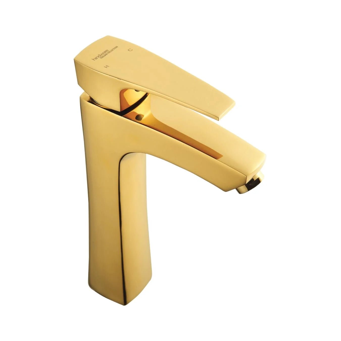 Hindware Table Mounted Tall Boy Basin Mixer Edge F520012PGD - Gold
