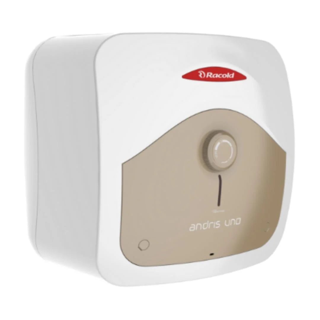 Racold Electric Wall Mounting Vertical 10 Ltr Storage Water Heater ANDRIS UNO 10 in White finish