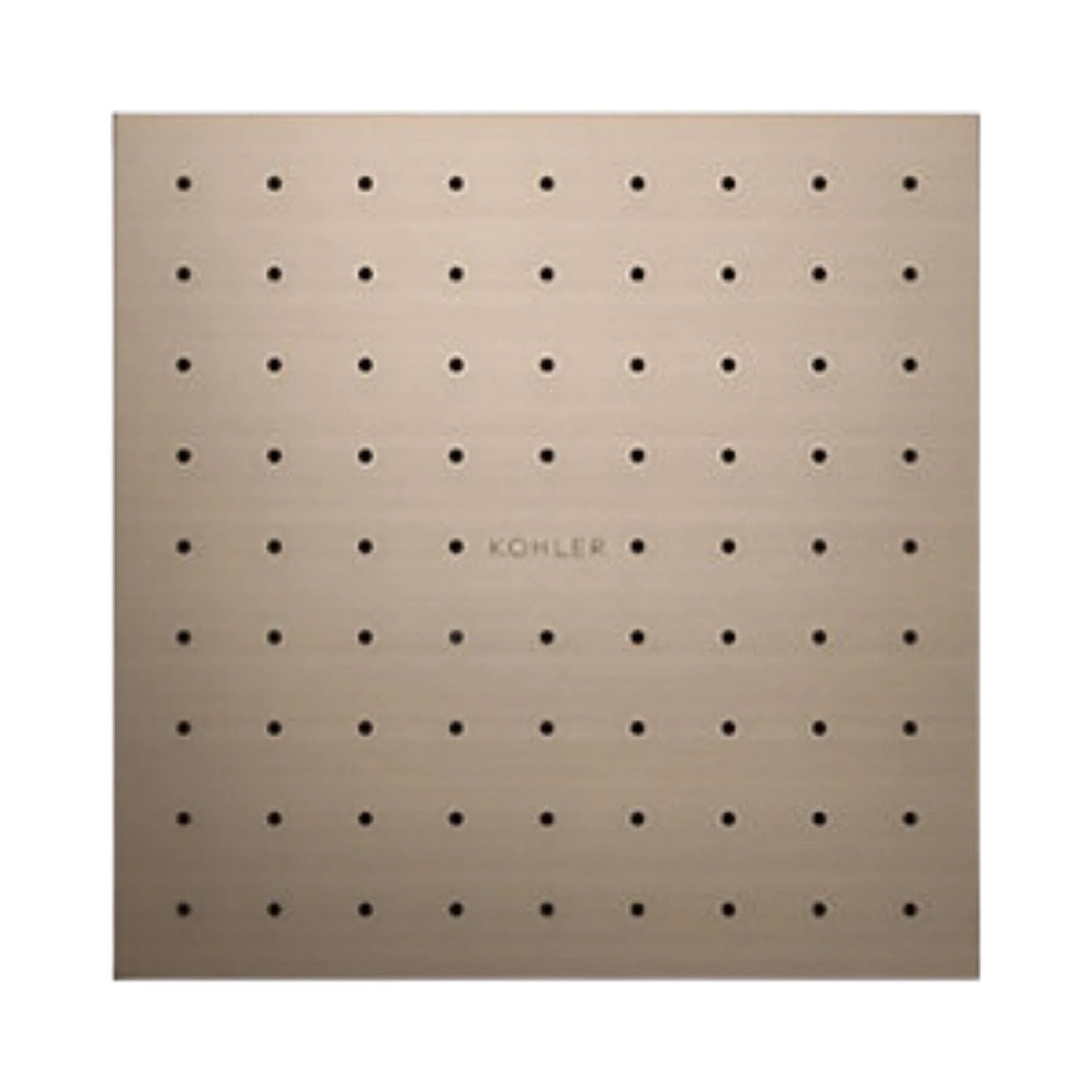 Kohler Single Flow Overhead Shower Rain Duet 18361IN-CL-BV - Brushed Bronze