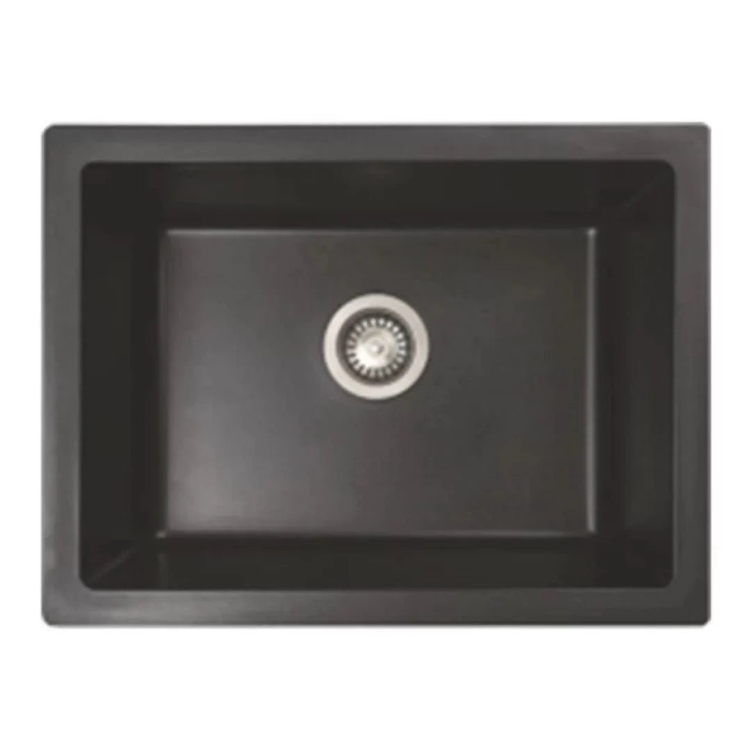 Nirali Quartz Sink Quartz Elite Range LIVIA LARGE ( 24 x 18 inches ) - Brown