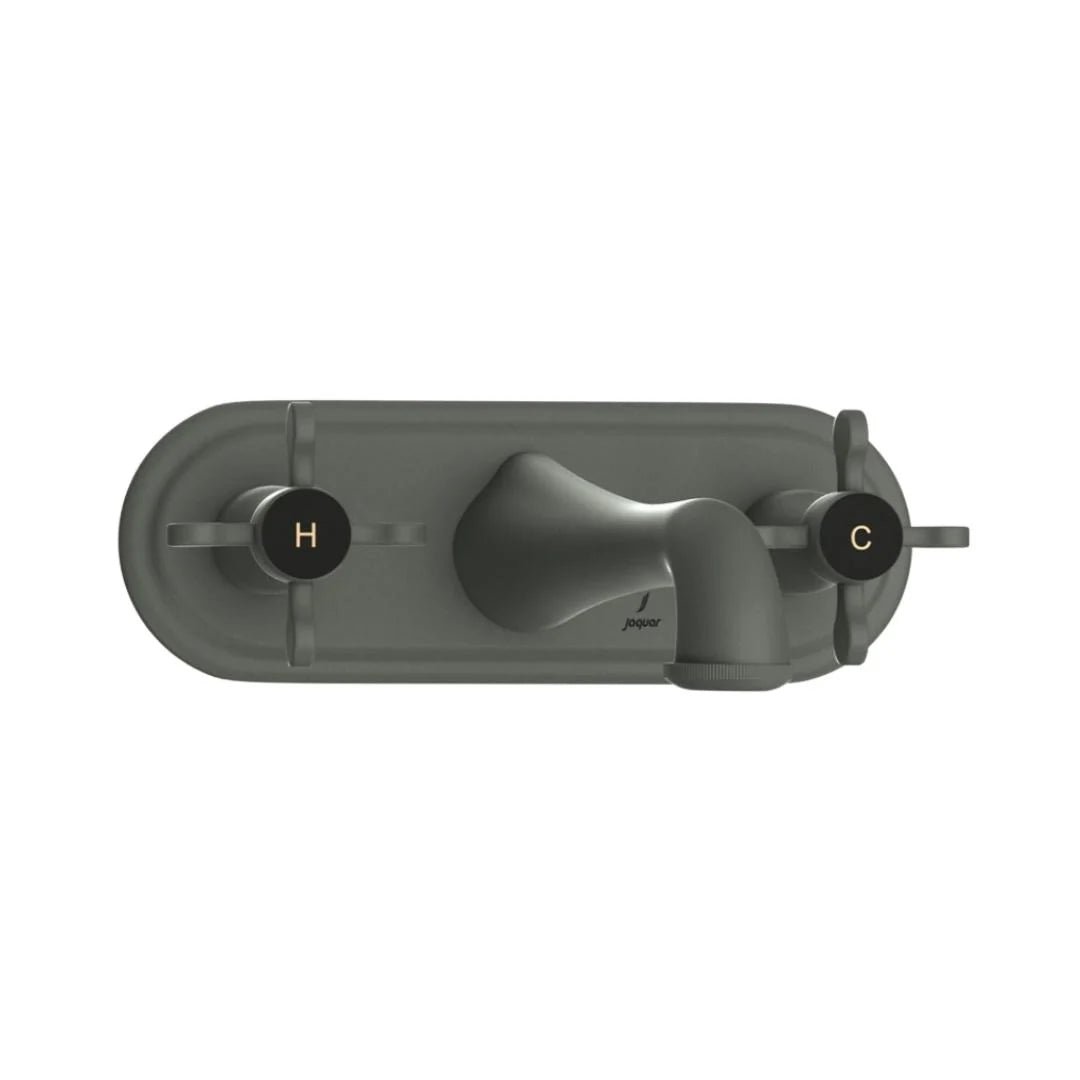 Jaquar Wall Mounted Basin Mixer Queens Prime QQP-GRF-7433PM - Graphite