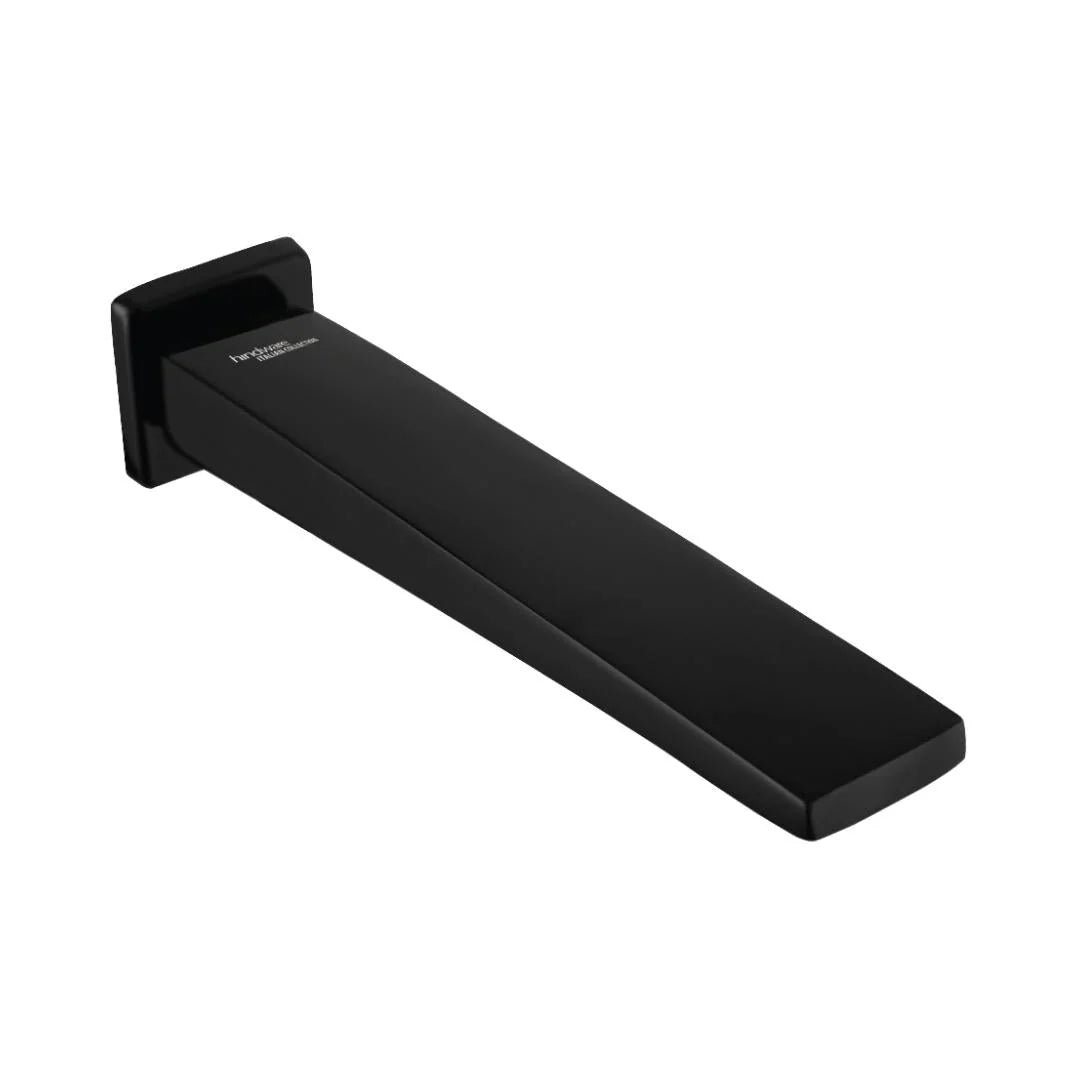 Hindware Wall Mounted Spout Edge F410009GRT - Black Chrome