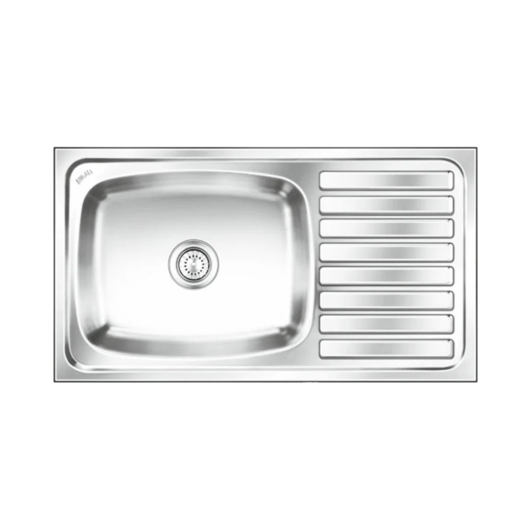 Nirali Stainless Steel Sink Popular Range ELEGANCE ULTRA BIG ( 36 x 20 inches ) - Satin