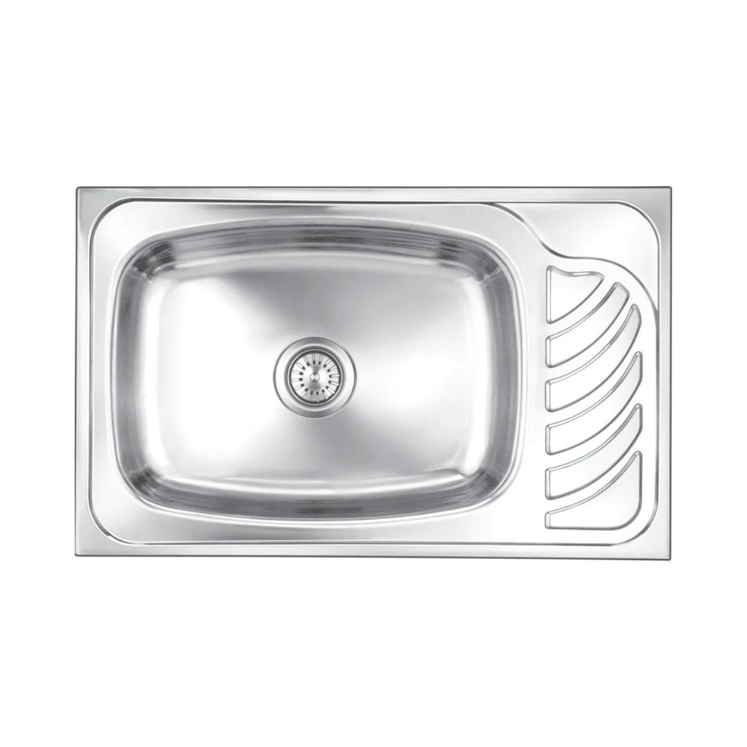 Nirali Stainless Steel Sink D'Signo Range EUREKA LARGE ( 32 x 20 inches ) - Satin