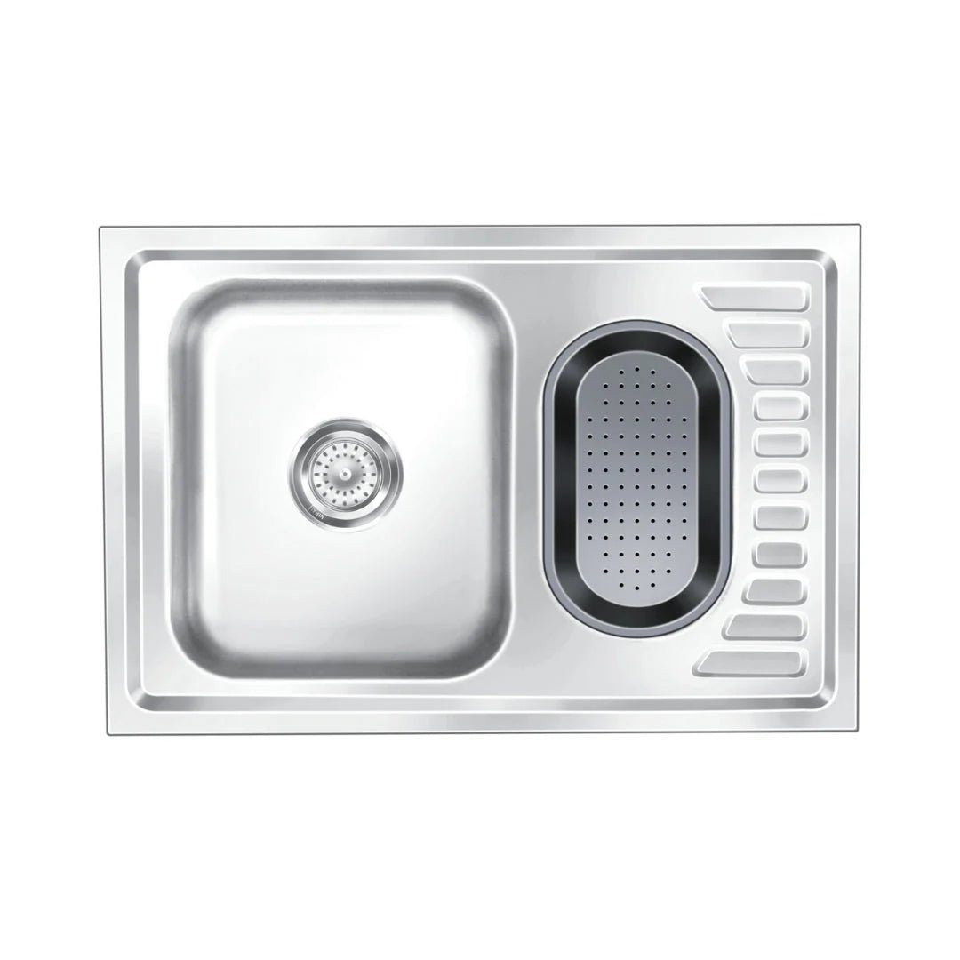 Nirali Stainless Steel Sink D'Signo Range FANTASY BIG ( 34 x 20 inches ) - Satin