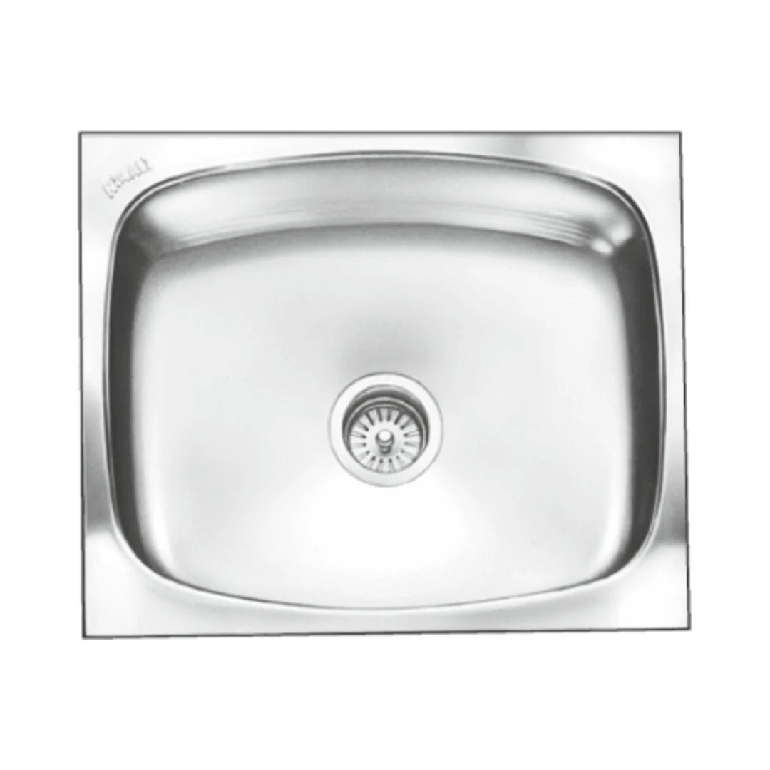 Nirali Stainless Steel Sink Popular Range GLISTER SMALL ( 18 x 15 inches ) - Glossy