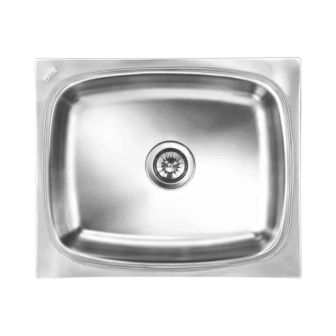 Nirali Stainless Steel Sink Popular Range GRACE PLAIN DELUXE JUMBO ( 27 x 21 inches ) - Satin