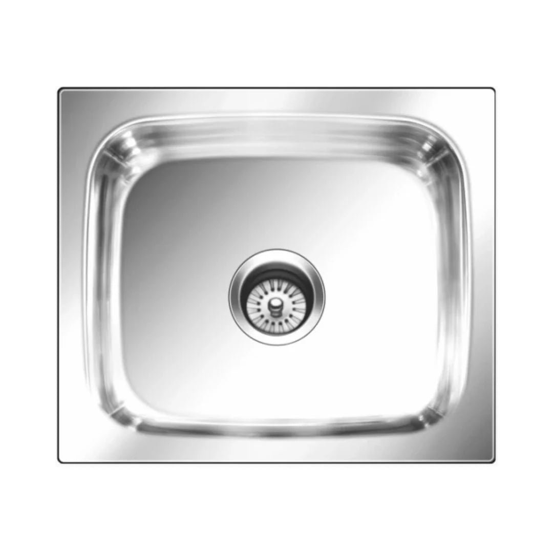 Nirali Stainless Steel Sink Popular Range GRACE PLAIN LARGE 10 ( 24 x 18 inches ) - Satin