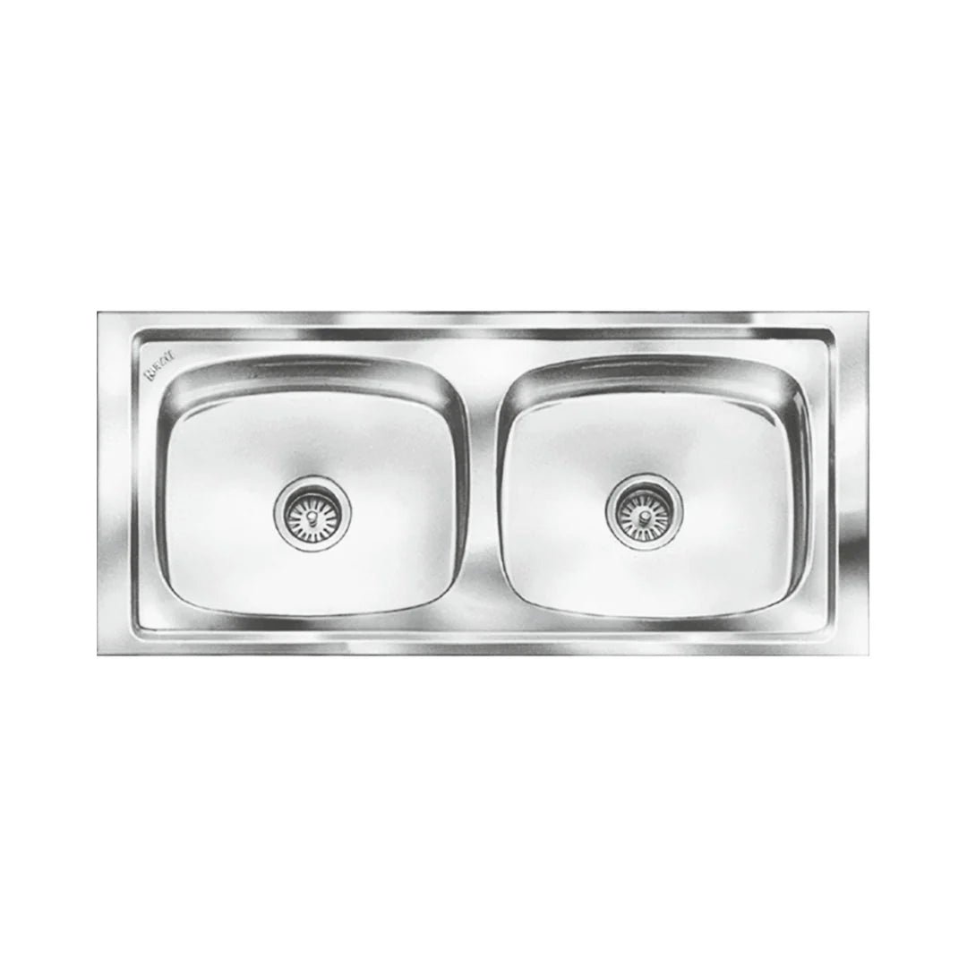 Nirali Stainless Steel Sink Popular Range GRACEFUL GLORY LARGE ( 50 x 20 inches ) - Satin