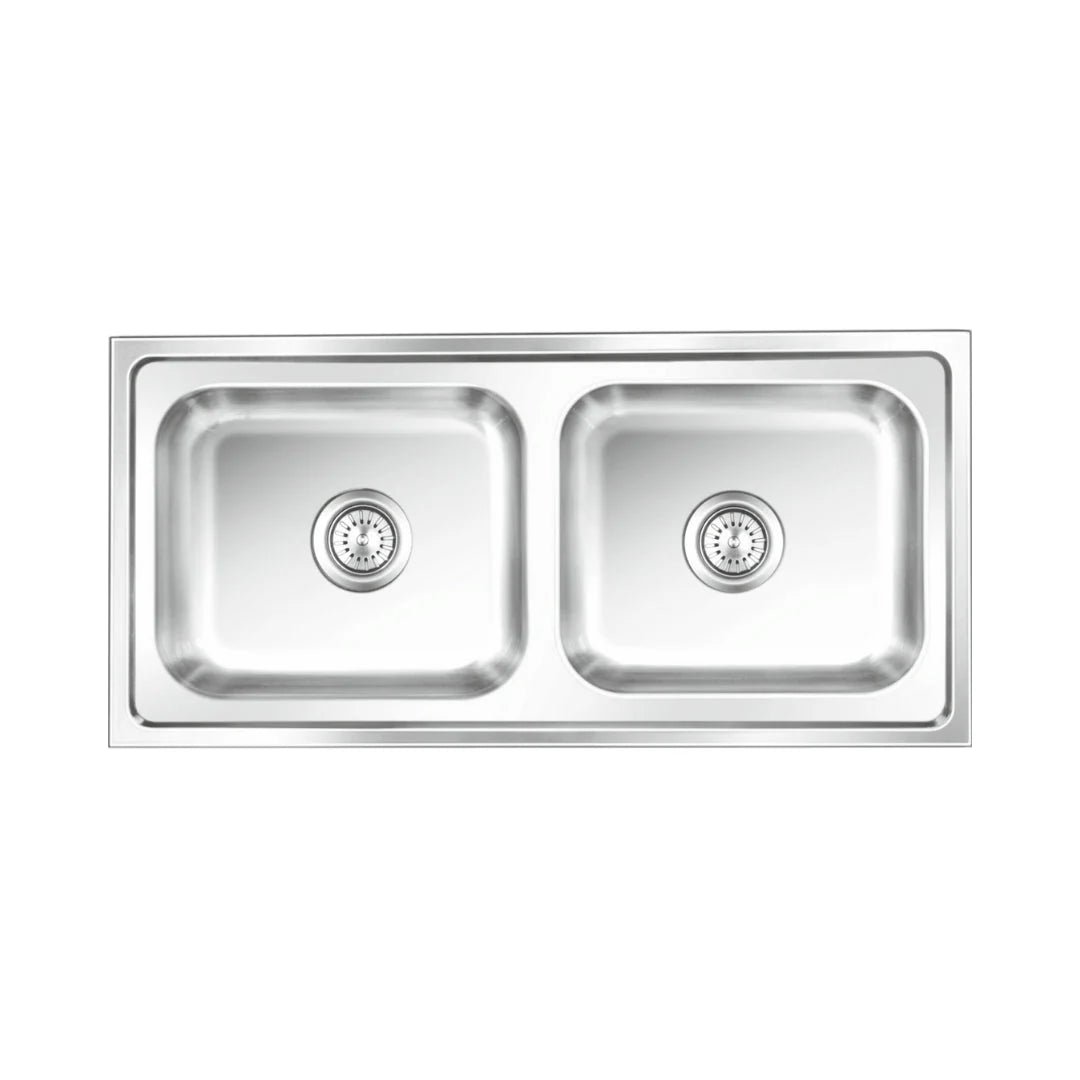 Nirali Stainless Steel Sink Popular Range GRACEFUL GLORY SMALL ( 39 x 18 inches ) - Satin