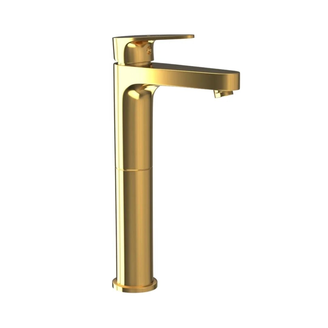 Jaquar Table Mounted Tall Boy Basin Mixer Vignette Prime VGP-GLD-81005NB - Full Gold