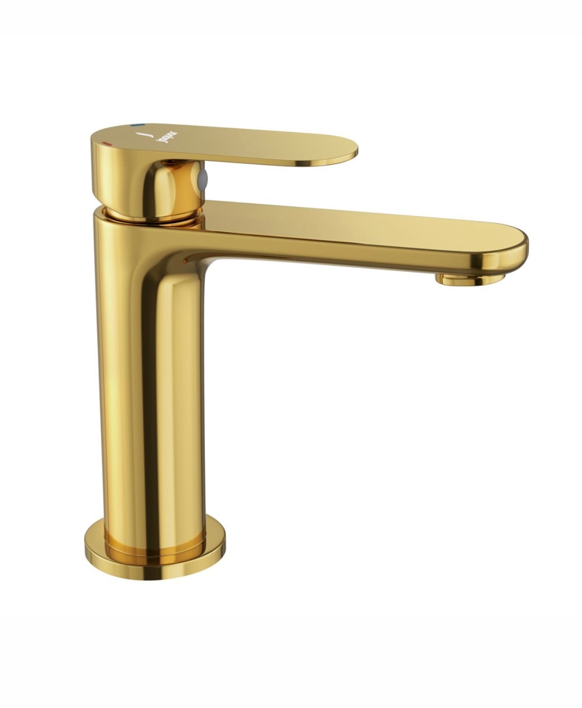 JAQUAR TABLE MOUNTED REGULAR BASIN MIXER OPAL PRIME OPP-GBP-15011BPM - GOLD BRIGHT PVD