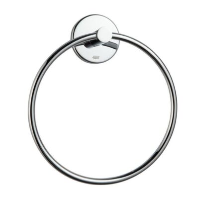 JAGUAR ROUND TOWEL RING WALL FLANGE ACN-CHR-1121BN CHROME