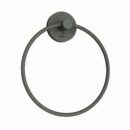 JAGUAR ROUND TOWEL RING WALL FLANGE ACN-GRF-1121BN GRAPHITE