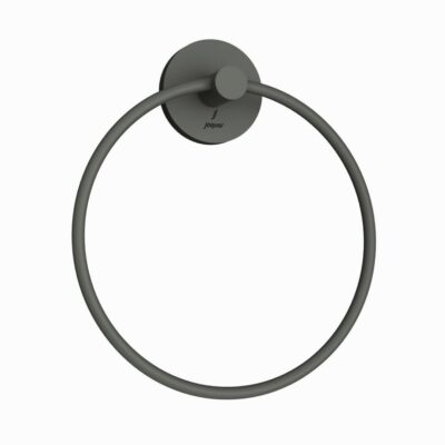 JAGUAR ROUND TOWEL RING WALL FLANGE ACN-GRF-1121BN GRAPHITE