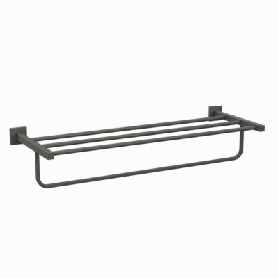 JAQUAR 24 INCHES TOWEL RACK AKP-BLM-35781PS- BLACK MATT