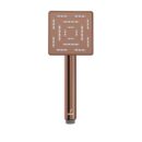 JAQUAR SQUARE MAZE HAND SHOWER HSH-BGP-1655PD - BLUSH GOLD PVD