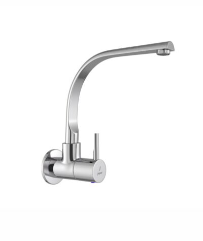 Jaquar Wall Mounted Regular Kitchen Sink Tap Florentine Prime FLP-CHR-5347PMLSD with Swinging Spout in Chrome Finish