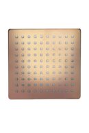 Picaso Elegant Rose Gold Rain Shower 8x8