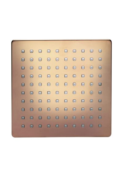 Picaso Elegant Rose Gold Rain Shower 10x10