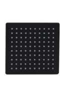 Picaso Elegant Matte Black Rain Shower 8x8