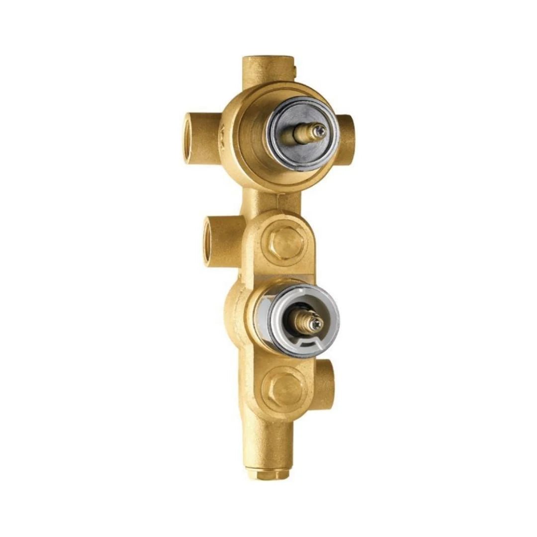 Jaquar 3 Way Thermostatic Diverter Valve Aquamax ALD-CHR-683 - Chrome
