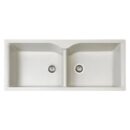 Nirali Quartz Sink Quartz Elite Range ARCHPRO ( 45 x 20 inches ) - Snow White