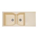 Nirali Quartz Sink Quartz Elite Range AVONA ( 45 x 20 inches ) - Granite Beige