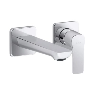 Kohler Wall Mounted Basin Mixer Fore Arc K-27483IN-4ND-CP - Chrome