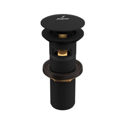 JAQUAR WASH BASIN 5 INCHES POP-UP WASTE COUPLING CLICK CLAK WASTE ALD-BLM-729L130 -BLACK MATT