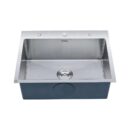 Hindware Stainless Steel Sink Designer Series DOMINGO NEO PLUS 24x18x9 ( 24 x 18 inches ) - Satin