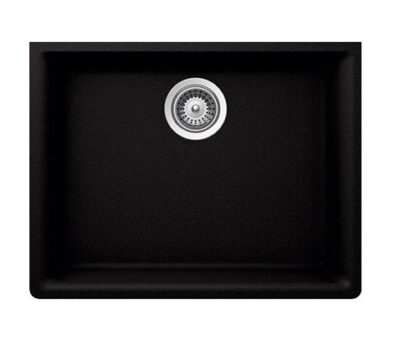 Nirali Quartz Sink Quartz Premium Range ELEX ( 23.5 x 18 inches ) - Onyx