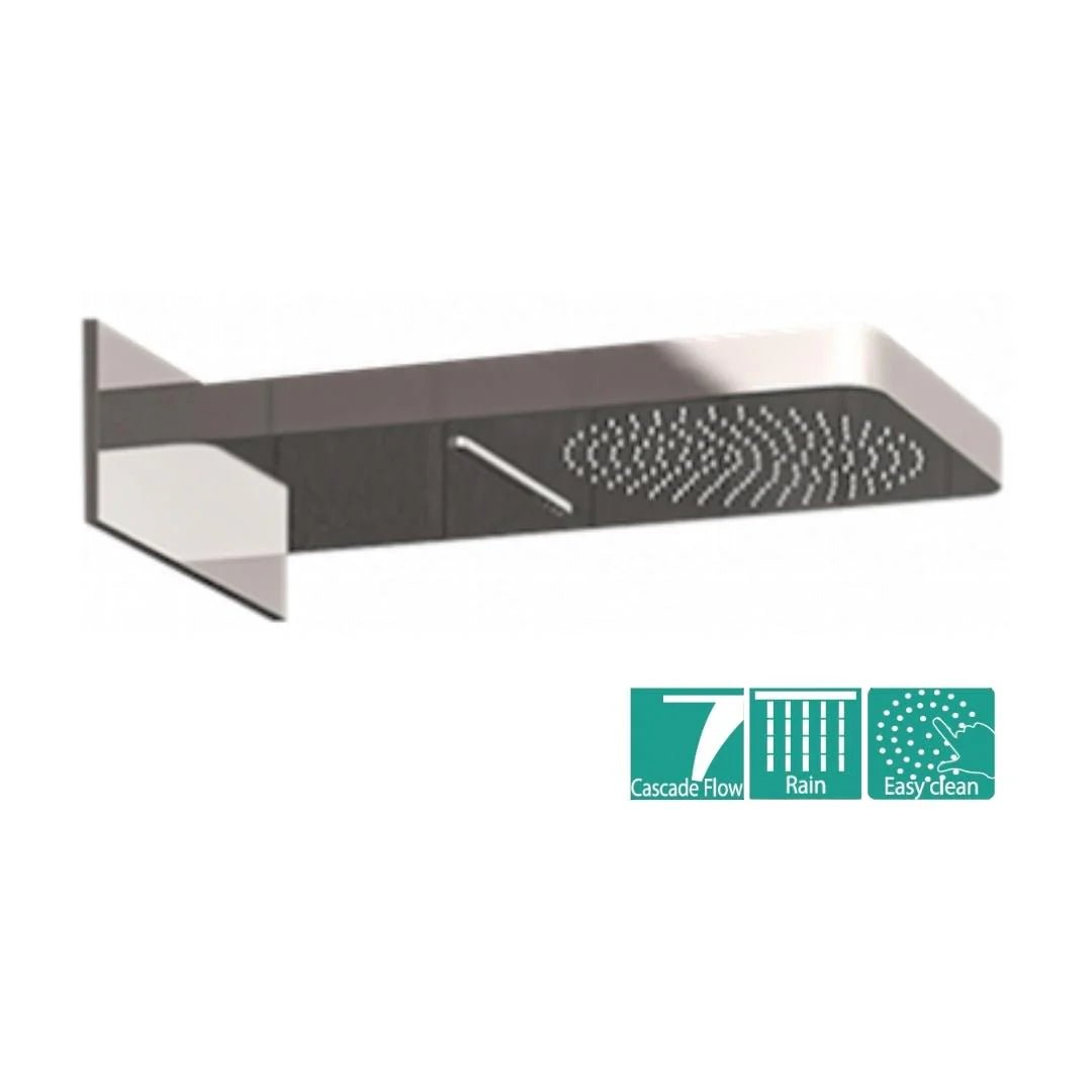 Hindware Multi Flow Overhead Shower Glamour Collection F160043 - Chrome - Image 3
